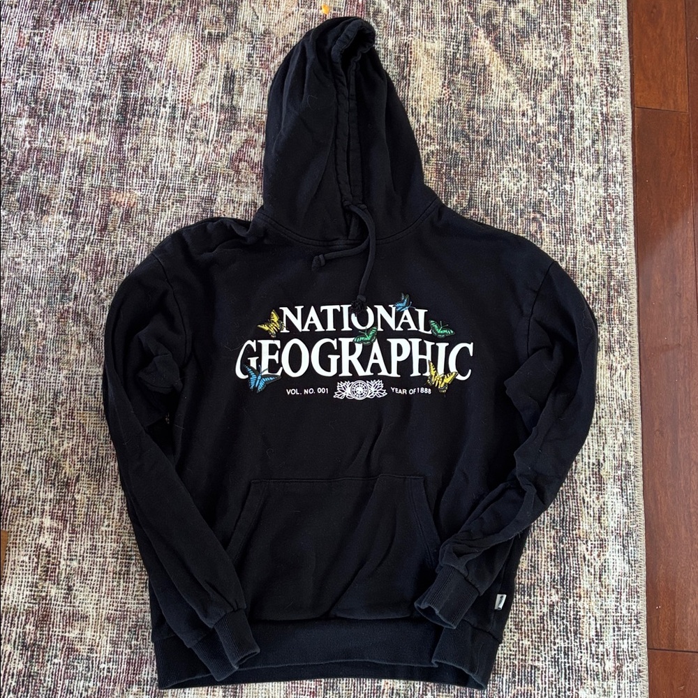 National Geographic Black Hoodie